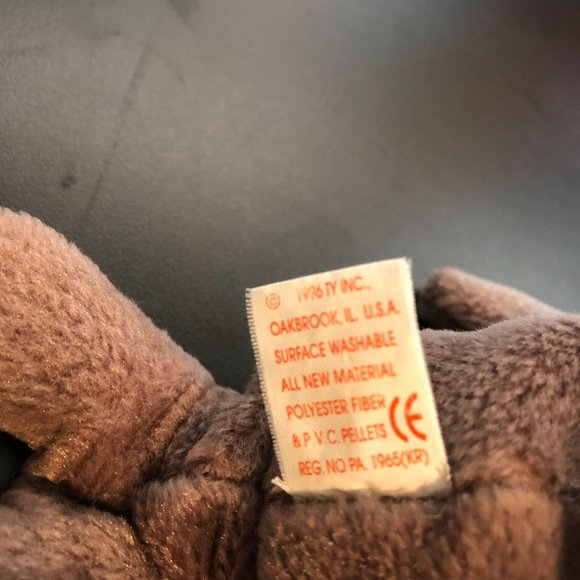 Brown Walrus Ty Beanie Baby Collection Jolly Walrus 7 inches Born Dec 2,1996 RET - Picture 5 of 7